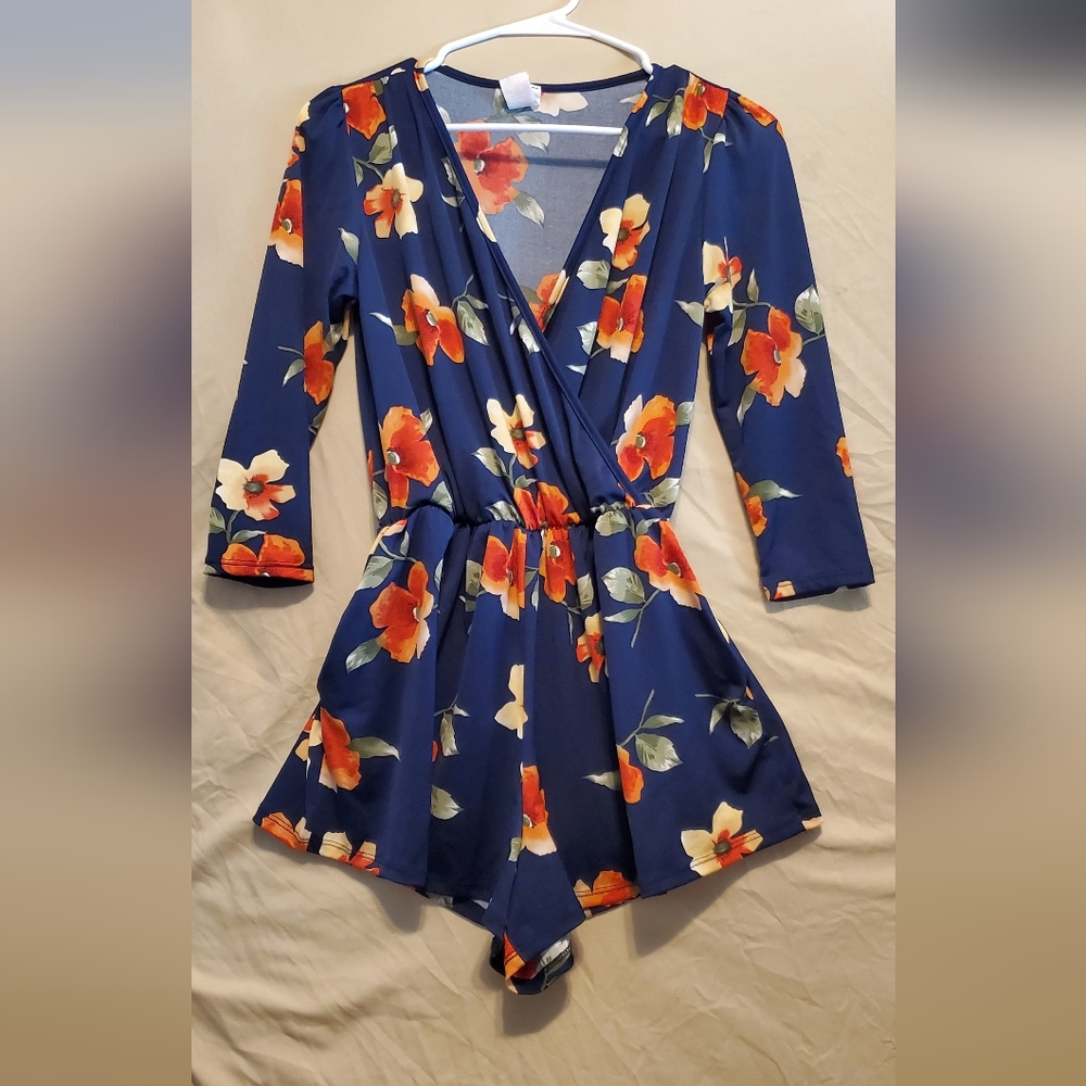 Quarter Sleeve Romper